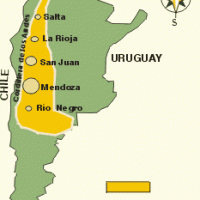 Carte argentine